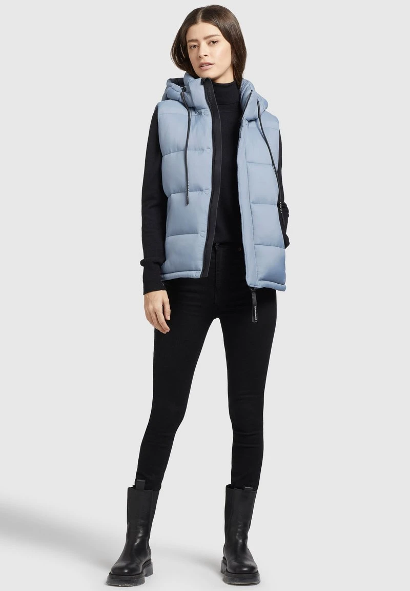 EDEN MATT - Weste - hellblau Khujo EDEN MATT - Weste - Hellblau -Deutschland Khujo Verkaufs-Shop 1e3be6a60445495ca99ef685c6a5cba6