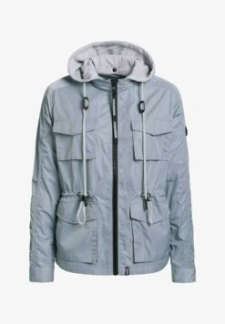 Khujo FLAMES - Leichte Jacke - Blaugrau Hell -Deutschland Khujo Verkaufs-Shop 271ec0f1b79d480f9e8b77e0131edb46