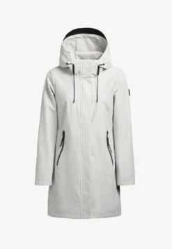 Khujo IZAF - Regenjacke / Wasserabweisende Jacke - Hellgrau -Deutschland Khujo Verkaufs-Shop 27b02e08dc2445aab2c5d45d89a17fa3