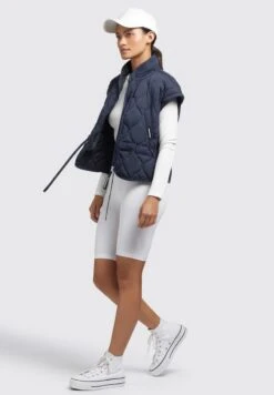 Khujo HERA - Weste - Dunkelblau -Deutschland Khujo Verkaufs-Shop 33d3e0fa613844f68a6c8c6ac2a36891