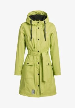 Khujo GLENNA - Regenjacke / Wasserabweisende Jacke - Giftgrün -Deutschland Khujo Verkaufs-Shop 354588dc45df43708dc8755cad1ab832