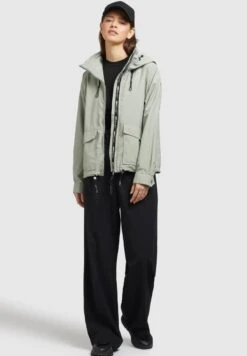 Khujo BLAIR - Übergangsjacke - Blassgrün -Deutschland Khujo Verkaufs-Shop 41038aa736ec44eea4602bbbc3207a25