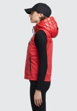 Khujo FABIA SHINY - Weste - Rot 4 Khujo FABIA SHINY - Weste - Rot -Deutschland Khujo Verkaufs-Shop 4bfe76287f9c45a28c524d8d2c3ff65d