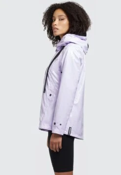 Khujo SOMIA - Regenjacke / Wasserabweisende Jacke - Flieder Hell 4 Khujo SOMIA - Regenjacke / Wasserabweisende Jacke - Flieder Hell -Deutschland Khujo Verkaufs-Shop 5f6f1c0feb974b52b6125a5e6420af19