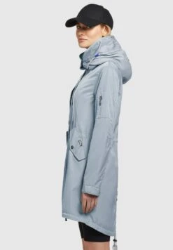Khujo DAYES - Parka - Blaugrau Hell -Deutschland Khujo Verkaufs-Shop 60d31f4158384d92818e1bd7ee0d295f