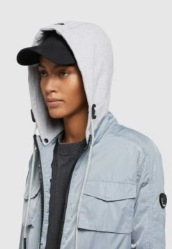 Khujo FLAMES - Leichte Jacke - Blaugrau Hell -Deutschland Khujo Verkaufs-Shop 7db73a37c4f04fadb7762e22cb6ee8f2