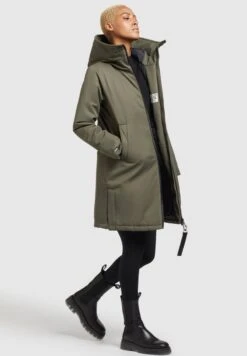Khujo LISAD - Wintermantel - Khaki Grün -Deutschland Khujo Verkaufs-Shop 8158bea8fd66419699d02cc98c274f02