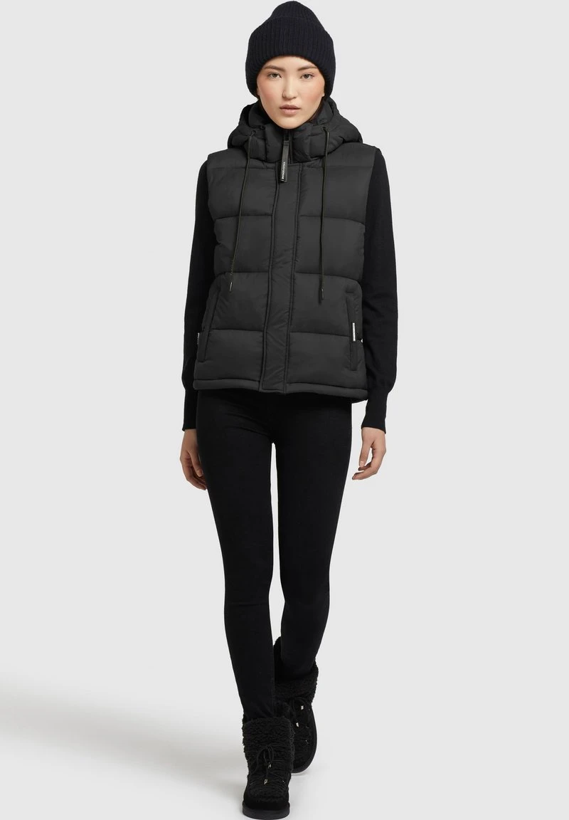 EDEN MATT - Weste - schwarz Khujo EDEN MATT - Weste - Schwarz -Deutschland Khujo Verkaufs-Shop 8436edfe32914a4c93c1b66d22f0073a