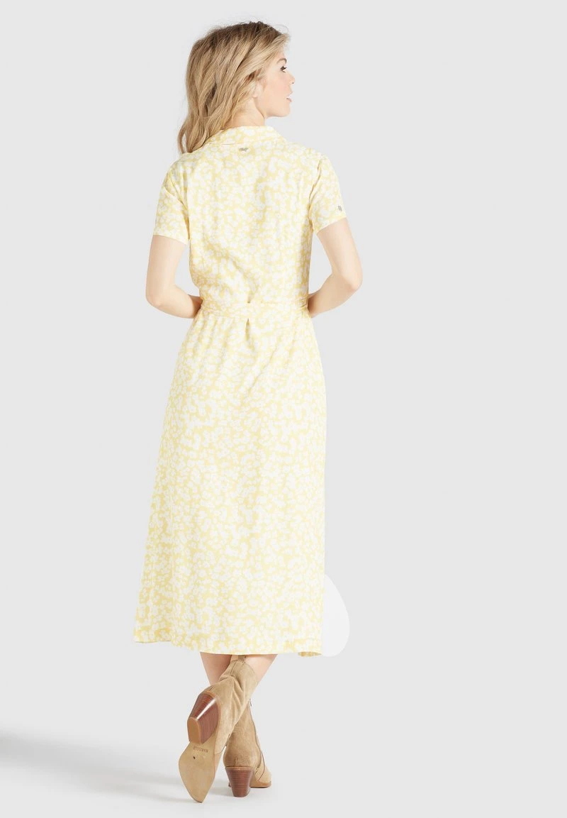 GOYA - Blusenkleid - gelb-weiß geblümt Khujo GOYA - Blusenkleid - Gelb-weiß Geblümt -Deutschland Khujo Verkaufs-Shop 940f2d1b8487423b82d6249f1e56844d