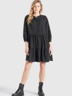 Khujo Damen Kleid - CREPES -Deutschland Khujo Verkaufs-Shop Damen Kleid CREPES pdstandard 522685 0001 modelfront 3