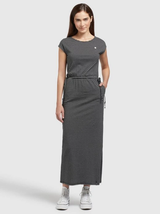 Damen Kleid - LEEFKE STRIPES Khujo Damen Kleid - LEEFKE STRIPES -Deutschland Khujo Verkaufs-Shop Damen Kleid LEEFKE STRIPES pdstandard 624966 0001 modelfront 1