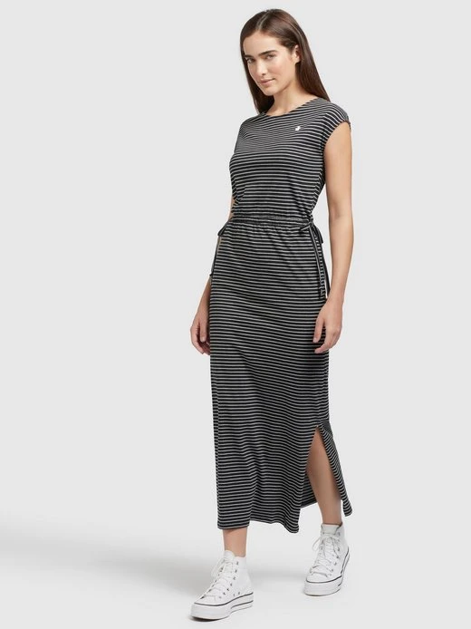 Damen Kleid - LEEFKE STRIPES Khujo Damen Kleid - LEEFKE STRIPES -Deutschland Khujo Verkaufs-Shop Damen Kleid LEEFKE STRIPES pdstandard 624966 0001 modelfront 2