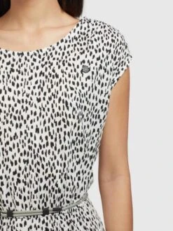 Khujo Damen Kleid - MIRNA GEPARD AOP -Deutschland Khujo Verkaufs-Shop Damen Kleid MIRNA GEPARD AOP pdstandard 624975 0001 modeldetail 1