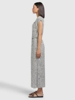 Khujo Damen Kleid - MIRNA GEPARD AOP -Deutschland Khujo Verkaufs-Shop Damen Kleid MIRNA GEPARD AOP pdstandard 624975 0001 modelside 1