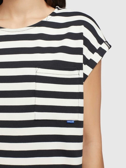 Damen Kleid - NISHA STRIPES Khujo Damen Kleid - NISHA STRIPES -Deutschland Khujo Verkaufs-Shop Damen Kleid NISHA STRIPES pdstandard 624972 0001 modeldetail 1