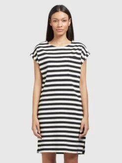 Khujo Damen Kleid - NISHA STRIPES