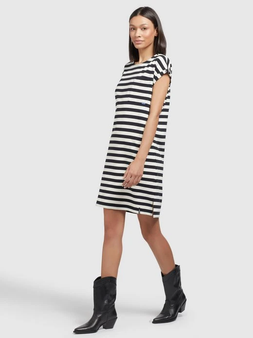 Damen Kleid - NISHA STRIPES Khujo Damen Kleid - NISHA STRIPES -Deutschland Khujo Verkaufs-Shop Damen Kleid NISHA STRIPES pdstandard 624972 0001 modelfront 3