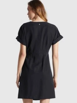 Khujo Damen Kleid - PLUMA -Deutschland Khujo Verkaufs-Shop Damen Kleid PLUMA pdstandard 523899 0001 modelback 1