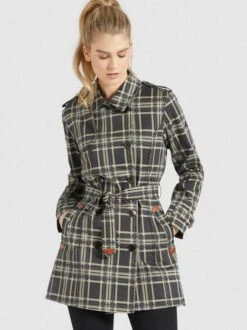 Khujo Damen Mantel - AMELE2 2 Khujo Damen Mantel - AMELE2 -Deutschland Khujo Verkaufs-Shop Damen Mantel AMELE2 pdstandard 530358 0002 modelfront 3