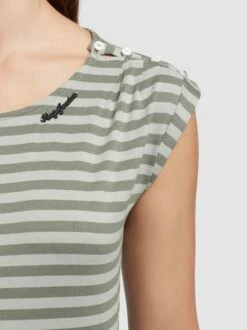 Khujo Damen T-Shirt - ANAIS STRIPES 5 Khujo Damen T-Shirt - ANAIS STRIPES -Deutschland Khujo Verkaufs-Shop Damen T Shirt ANAIS STRIPES pdstandard 624965 0001 modeldetail 1