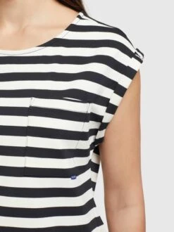 Khujo Damen T-Shirt - LHADSE STRIPES 6 Khujo Damen T-Shirt - LHADSE STRIPES -Deutschland Khujo Verkaufs-Shop Damen T Shirt LHADSE STRIPES pdstandard 624973 0001 modeldetail 2