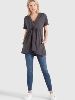 Khujo Damen T-Shirt - SILJE 2 Khujo Damen T-Shirt - SILJE -Deutschland Khujo Verkaufs-Shop Damen T Shirt SILJE pdstandard 528442 0002 modelfront 3