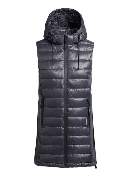 Damen Weste - BECCA SHINY Khujo Damen Weste - BECCA SHINY -Deutschland Khujo Verkaufs-Shop Damen Weste BECCA SHINY pdstandard bust 656979 0001 bustfront 1