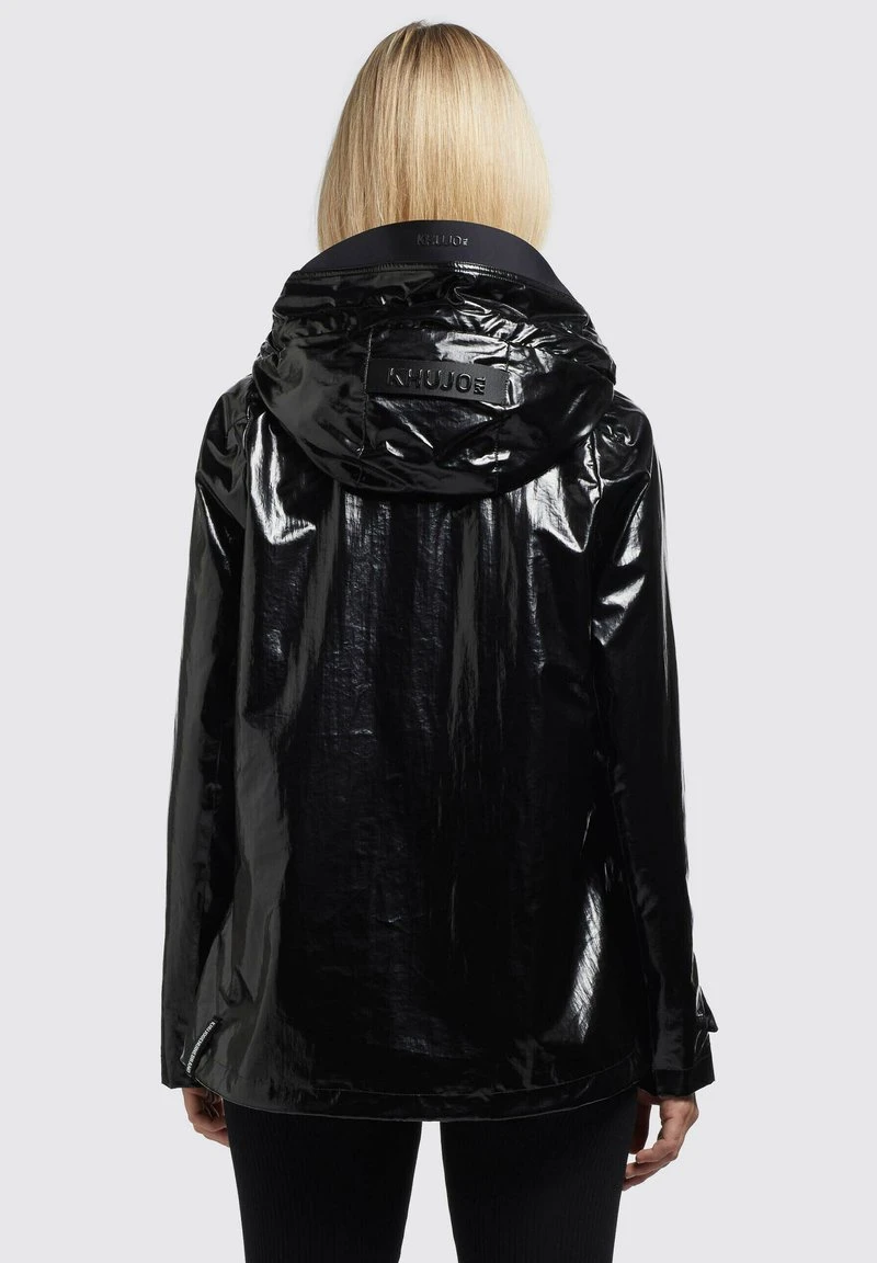 SOMIA - Regenjacke / wasserabweisende Jacke - schwarz Khujo SOMIA - Regenjacke / Wasserabweisende Jacke - Schwarz -Deutschland Khujo Verkaufs-Shop b8acf40f64534f36999f560193bd70fd