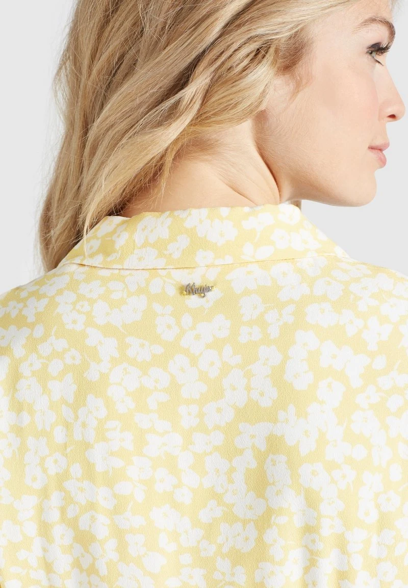 GOYA - Blusenkleid - gelb-weiß geblümt Khujo GOYA - Blusenkleid - Gelb-weiß Geblümt -Deutschland Khujo Verkaufs-Shop c0d4553957654cc599a9ac7a3f060ad7