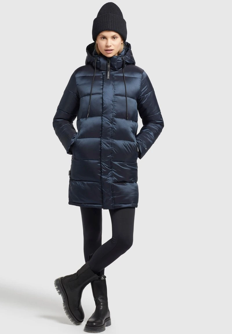 WORD SATIN - Wintermantel - dunkelblau Khujo WORD SATIN - Wintermantel - Dunkelblau -Deutschland Khujo Verkaufs-Shop c275817d1ccd471394c6f0c141749c99