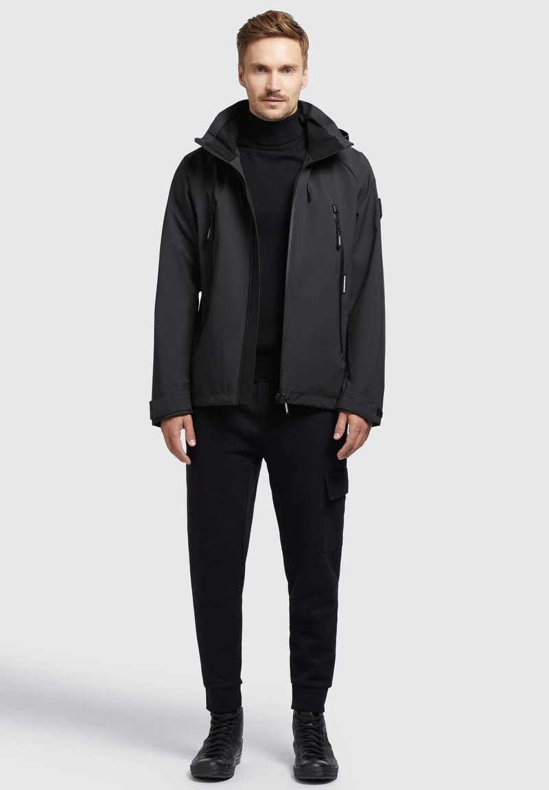 ADAM - Regenjacke / wasserabweisende Jacke - schwarz Khujo ADAM - Regenjacke / Wasserabweisende Jacke - Schwarz -Deutschland Khujo Verkaufs-Shop c6c3549d557e425faf163c733a394af1