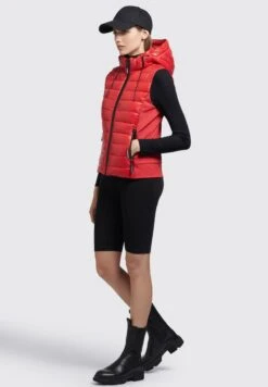 Khujo FABIA SHINY - Weste - Rot 3 Khujo FABIA SHINY - Weste - Rot -Deutschland Khujo Verkaufs-Shop c8ca6ad25044456384c462f9276baf72