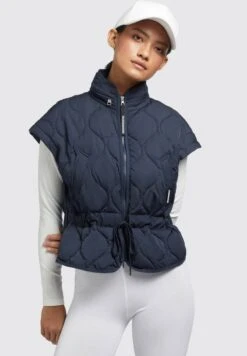 Khujo HERA - Weste - Dunkelblau -Deutschland Khujo Verkaufs-Shop d65aca7bb4984c72a118c50578f00df3