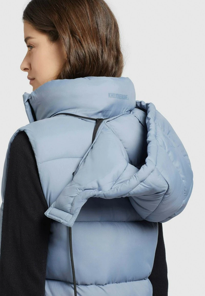 EDEN MATT - Weste - hellblau Khujo EDEN MATT - Weste - Hellblau -Deutschland Khujo Verkaufs-Shop d6dd8ff6fb9d43b9b2aa81d4ea8fe184