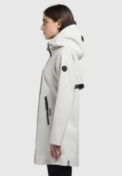 Khujo IZAF - Regenjacke / Wasserabweisende Jacke - Hellgrau -Deutschland Khujo Verkaufs-Shop d7d647e9b4384e18a741169a5eb661ca