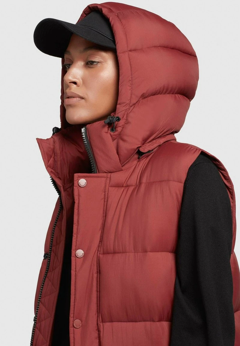 MAGNETA MATT - Weste - rostrot Khujo MAGNETA MATT - Weste - Rostrot -Deutschland Khujo Verkaufs-Shop d8ebb0e2873b45138562bd2bf54d4970