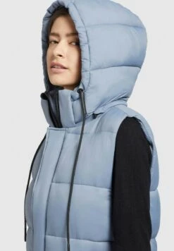 Khujo EDEN MATT - Weste - Hellblau 3 Khujo EDEN MATT - Weste - Hellblau -Deutschland Khujo Verkaufs-Shop e43490da395249f89fc93de98b43997c