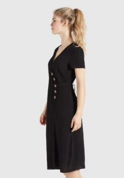 Khujo PORGY - Freizeitkleid - Schwarz -Deutschland Khujo Verkaufs-Shop e624881ade3d4fafaf887f94729f2cbf