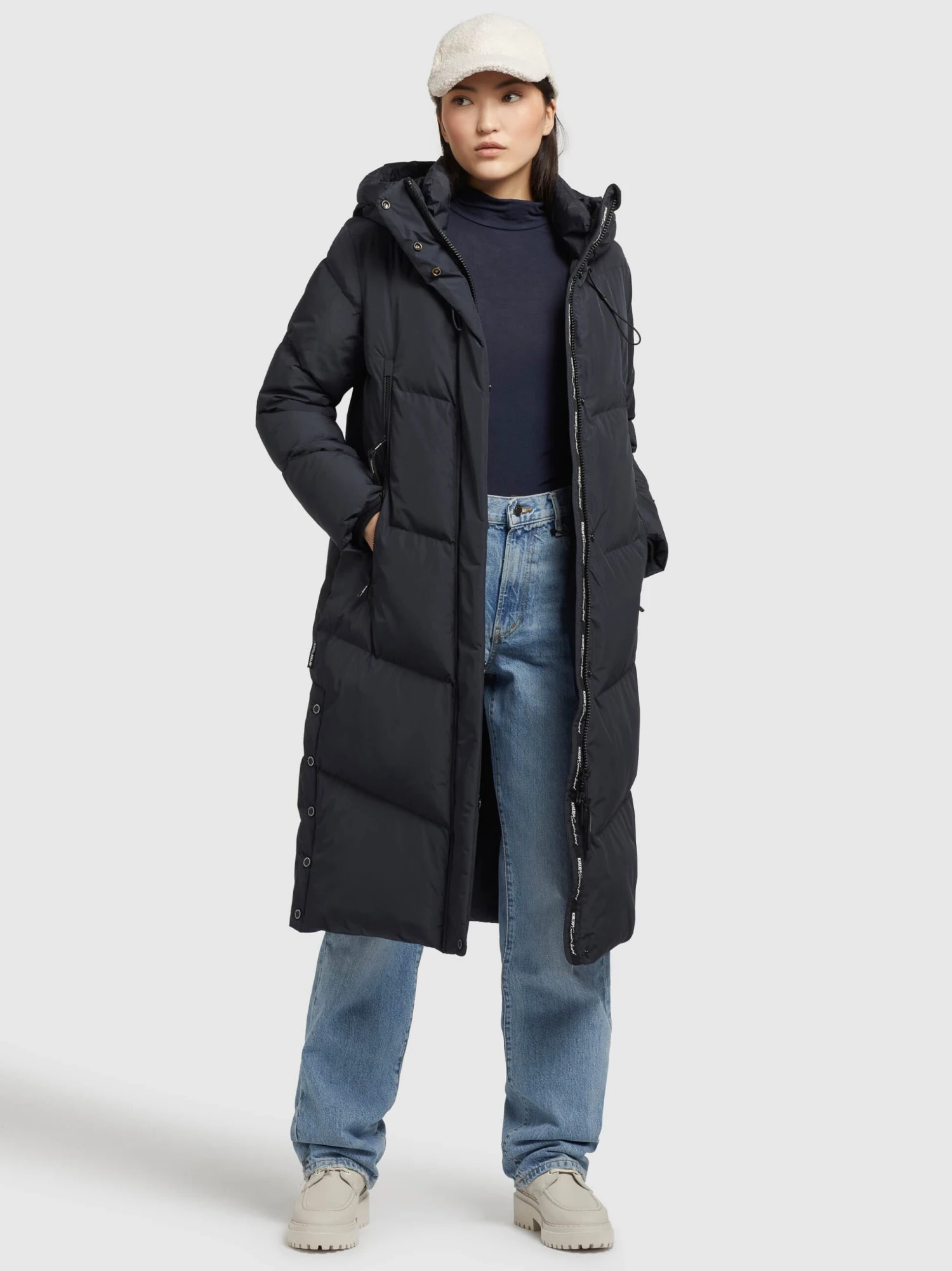 Mantel SONJE4 in Graublau Khujo Mantel SONJE4 In Graublau -Deutschland Khujo Verkaufs-Shop khujo mantel sonje4 in graublau 5 scaled