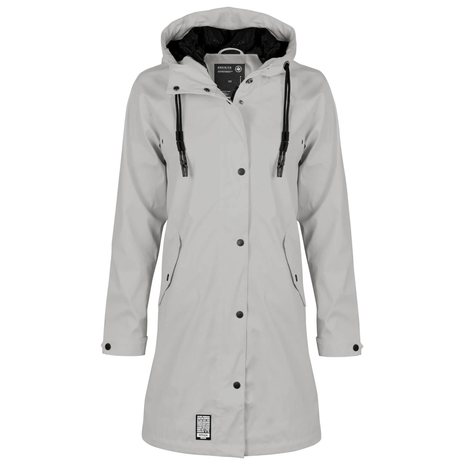 Regenmantel in hellgrau Khujo Regenmantel In Hellgrau -Deutschland Khujo Verkaufs-Shop khujo regenmantel in hellgrau