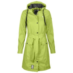 Khujo Regenmantel In Hellgrün