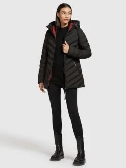 Khujo Steppjacke "Noomi" In Schwarz -Deutschland Khujo Verkaufs-Shop khujo steppjacke noomi in schwarz 4