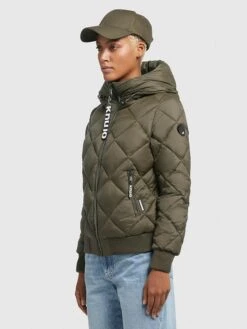 Khujo Steppjacke "Sarabi" In Khaki -Deutschland Khujo Verkaufs-Shop khujo steppjacke sarabi in khaki 2