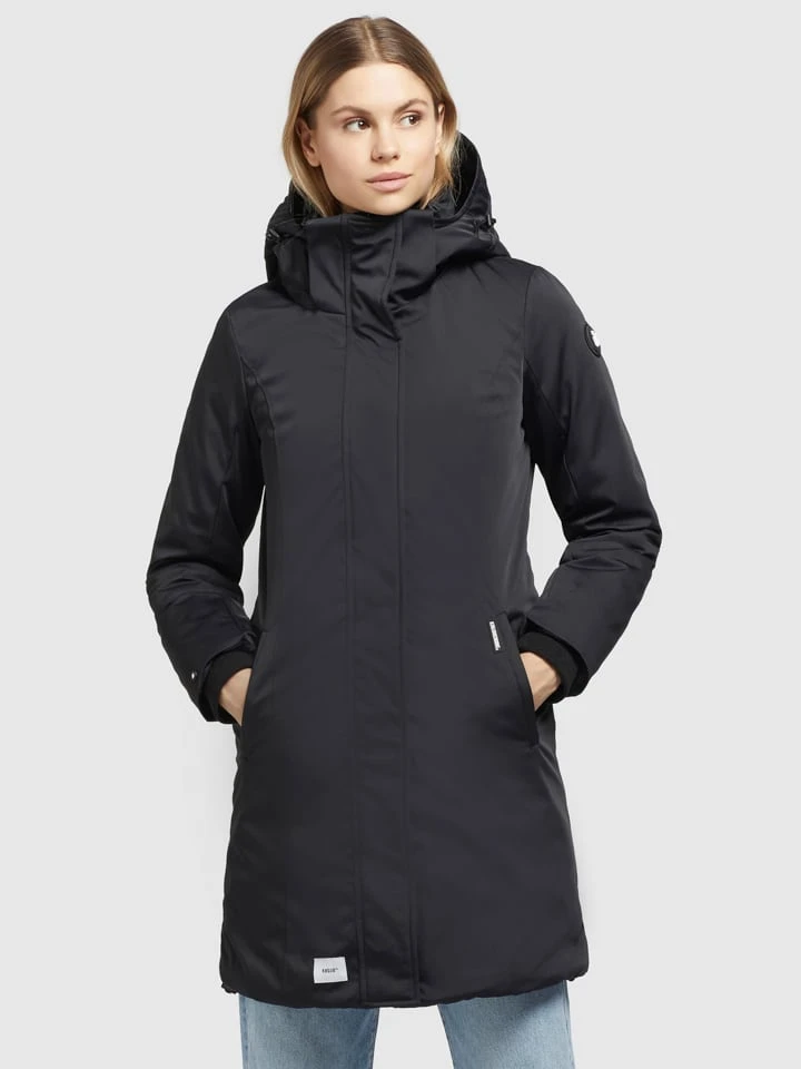 Übergangsjacke "Blossom" in Schwarz Khujo Übergangsjacke "Blossom" In Schwarz -Deutschland Khujo Verkaufs-Shop khujo ubergangsjacke blossom in schwarz 1