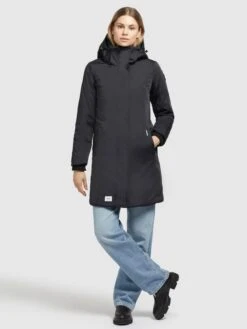 Khujo Übergangsjacke "Blossom" In Schwarz 4 Khujo Übergangsjacke "Blossom" In Schwarz -Deutschland Khujo Verkaufs-Shop khujo ubergangsjacke blossom in schwarz 4