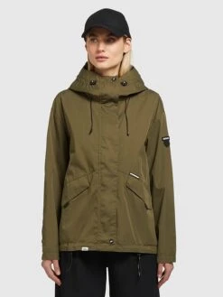 Khujo Übergangsjacke "Frips" In Oliv 2 Khujo Übergangsjacke "Frips" In Oliv -Deutschland Khujo Verkaufs-Shop khujo ubergangsjacke frips in oliv 2
