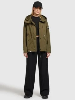 Khujo Übergangsjacke "Frips" In Oliv 4 Khujo Übergangsjacke "Frips" In Oliv -Deutschland Khujo Verkaufs-Shop khujo ubergangsjacke frips in oliv 4