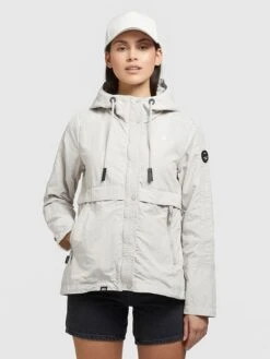 Khujo Übergangsjacke "Zahira3" In Weiß -Deutschland Khujo Verkaufs-Shop khujo ubergangsjacke zahira3 in weiss 2