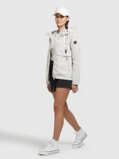 Khujo Übergangsjacke "Zahira3" In Weiß -Deutschland Khujo Verkaufs-Shop khujo ubergangsjacke zahira3 in weiss 4