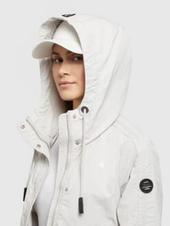 Khujo Übergangsjacke "Zahira3" In Weiß -Deutschland Khujo Verkaufs-Shop khujo ubergangsjacke zahira3 in weiss 5